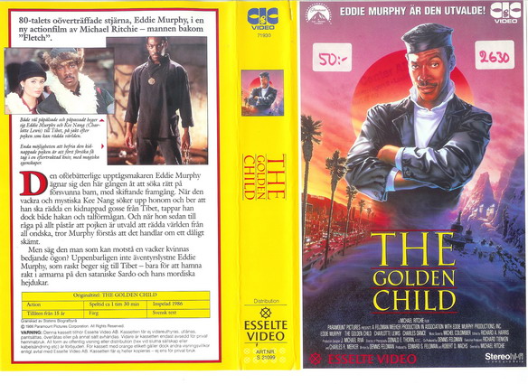 21099 GOLDEN CHILD (VHS)