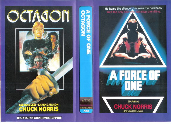 536 A FORCE OF ONE/OCTAGON (VHS)