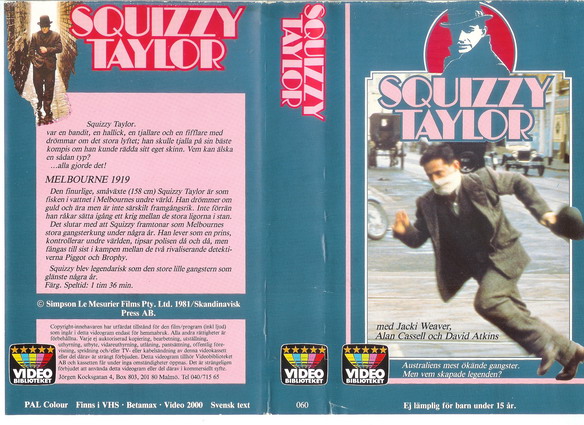 060 SQUIZZY TAYLOR (VHS)