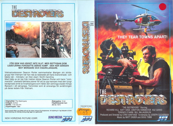 7674 DETROYERS (VHS)