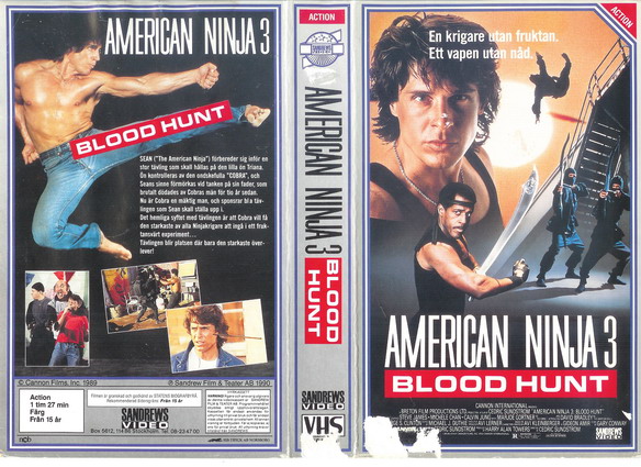 AMERICAN NINJA 3 (VHS)