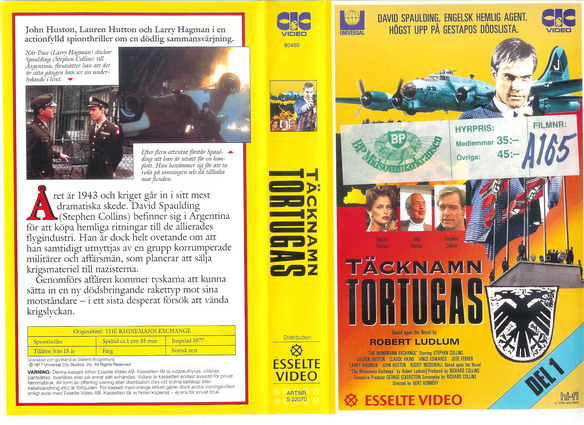 22070 TÄCKNAMN TORTUGAS DEL 1 (VHS)