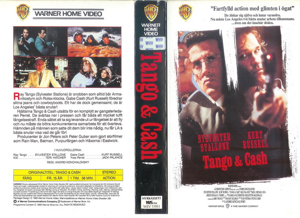 TANGO & CASH (VHS)