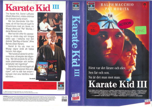 25225 KARATE KID 3 (VHS)