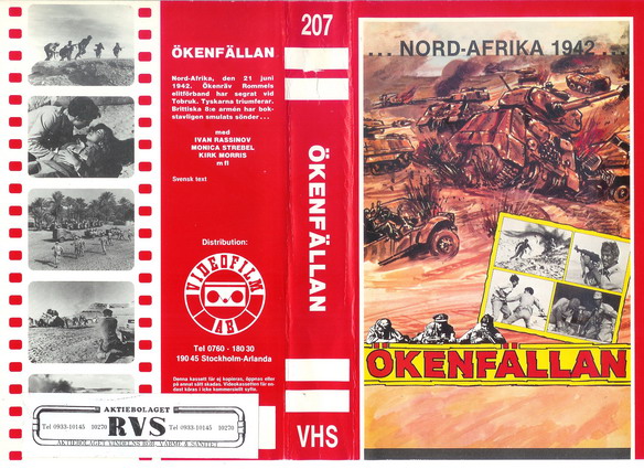 207 ÖKENFÄLLAN (VHS)