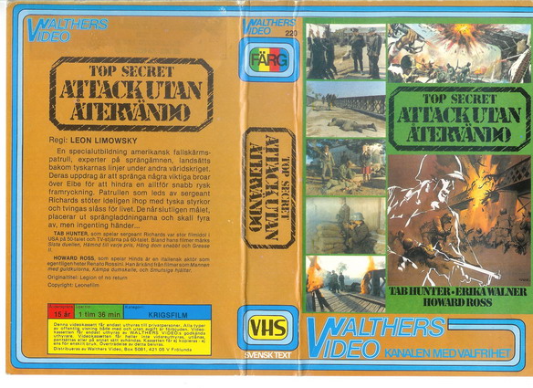 220 ATTACK UTAN ÅTERVÄNDO (VHS)