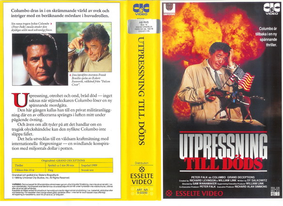 22230 UTPRESSING TILL DÖDS (VHS)