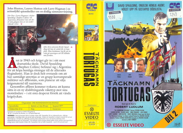 22118 TÄCKNAMN TORTUGAS DEL 2 (VHS)