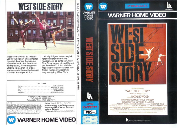 99244 WEST SIDE STORY (VHS)