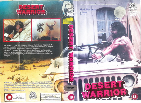 DESERT WARRIOR - UK (VHS)