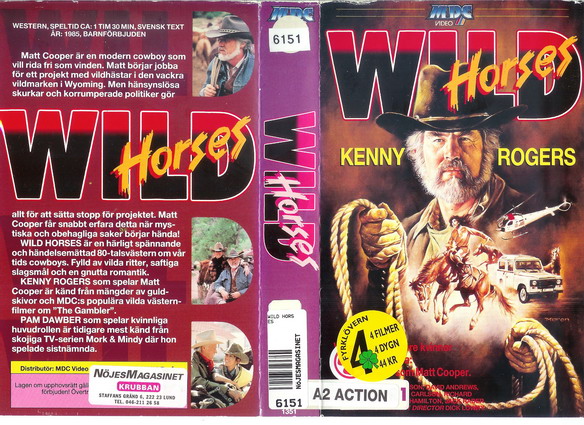 WILD HORSES (VHS)