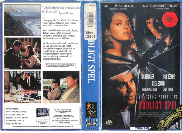 353 Dödligt Spel (VHS)