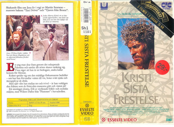 22190 KRISTI SISTA FRESTELSE (VHS)