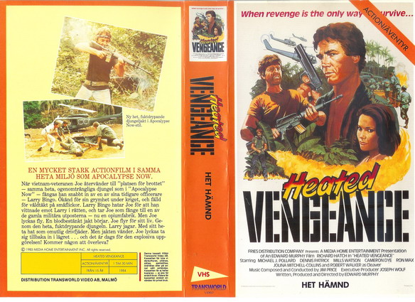 HEATED VENGEANCE  (VHS)
