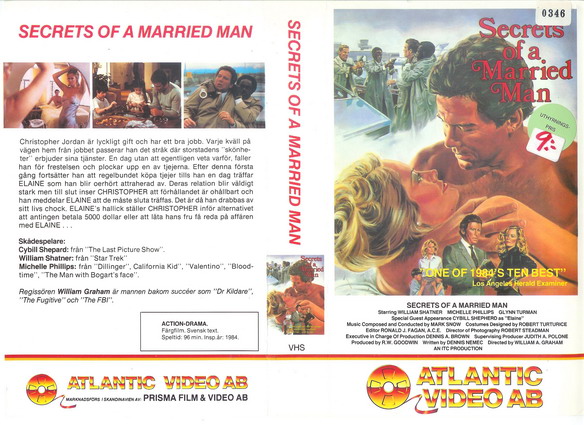 SECRETS OF A MARIED MAN (VHS)
