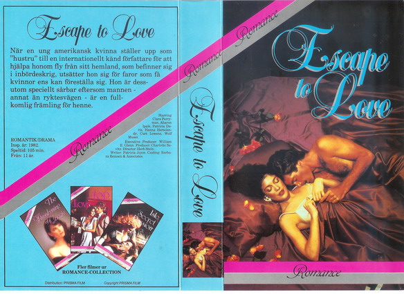 ESCAPE TO LOVE(vhs omslag)
