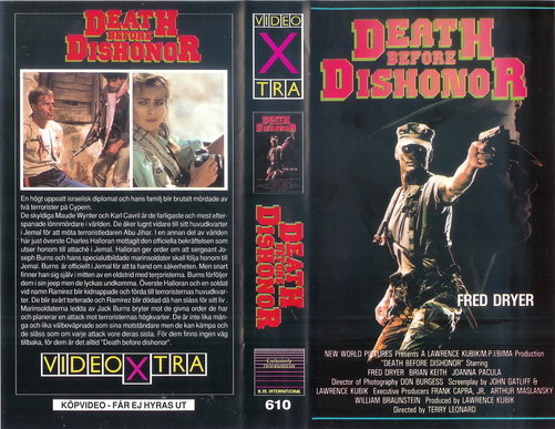 610 DEATH BEFORE DISHONOR+EXTRA (VHS)