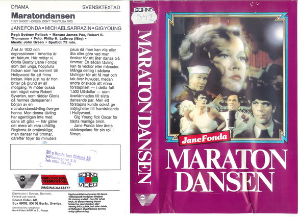 MARATONDANSEN (VHS)