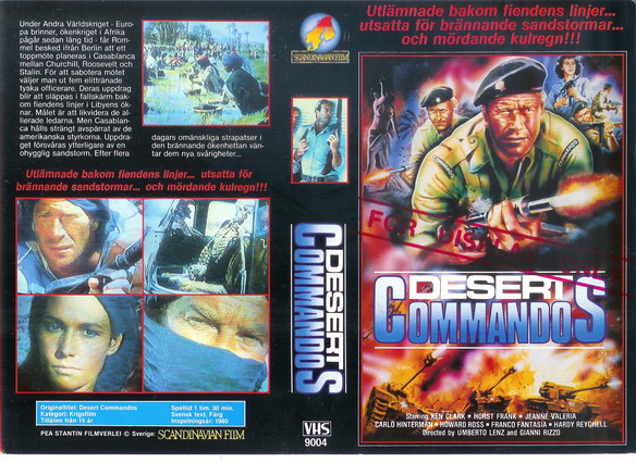 9004 DESERT COMMANDOS (VHS)