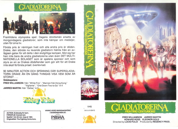 GLADIATORERNA (VHS)