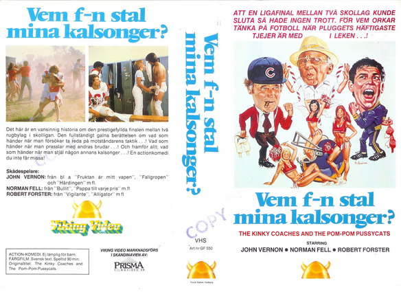 Vem F-n Stal Mina Kalsonger ? (VHS)