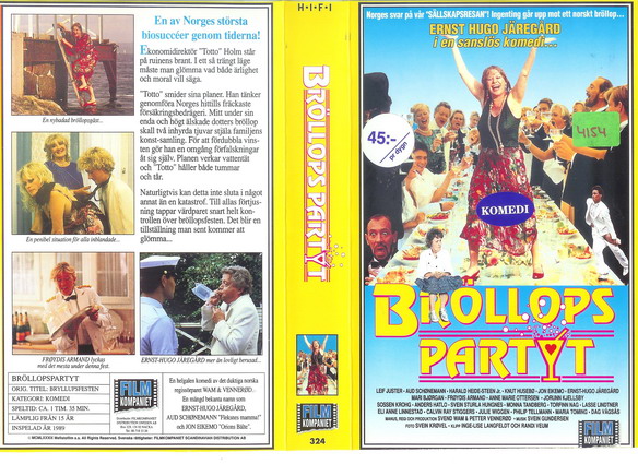324 Bröllopspartyt (VHS)