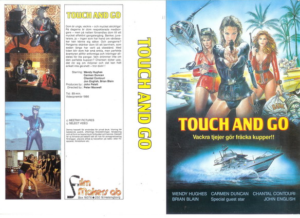 TOUCH AND GO (Vhs-Omslag)