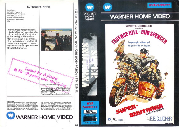 SUPERSNUTARNA (VHS) blå ruta