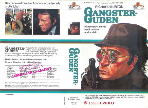 Gangster Guden (Vhs-Omslag)