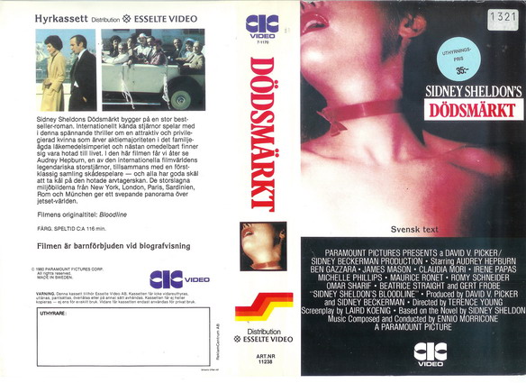 11238 Dödsmärkt  (VHS)