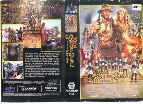 9163 KUNG SALOMOS SKATT 2 (VHS)