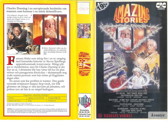 22178 AMAZING STORIES 7 (VHS)
