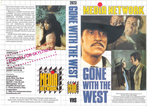 2023 GONE IN THE WEST (vhs)