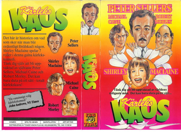 7040 KÄRLEKS KAOS   (VHS)