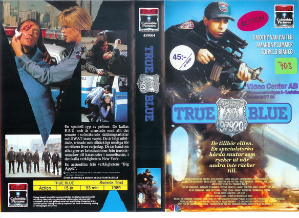TRUE BLUE (VHS)