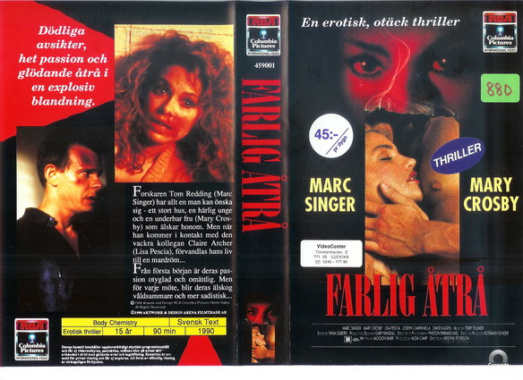 FARLIG ÅTRÅ (VHS)