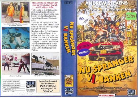 360 Nu Spränger Vi Banken (VHS)