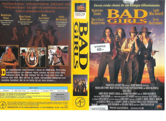BAD GIRLS (VHS)