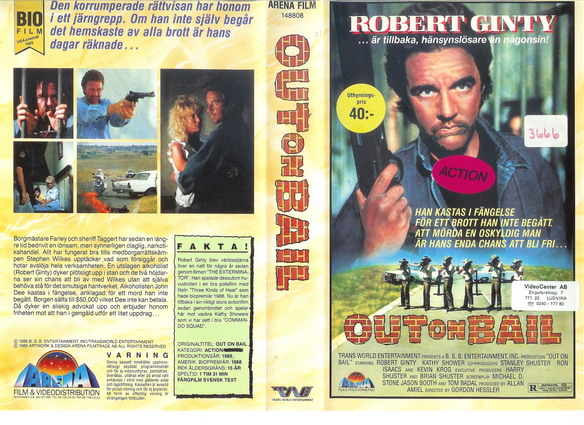 OUT ON BAIL (VHS)