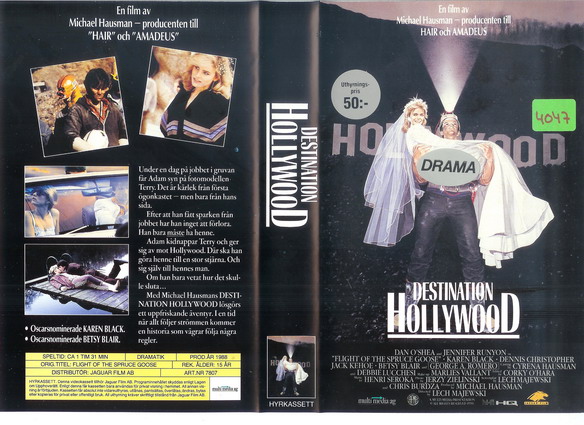 7807 DESTINATION HOLLYWOOD (VHS)