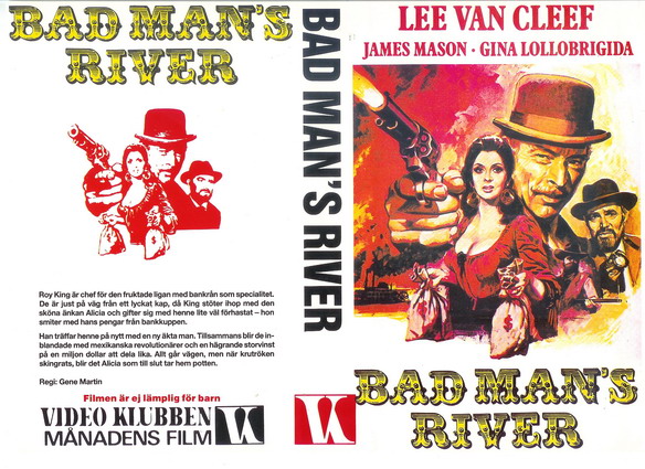 BAD MAN\'S RIVER (VHS)