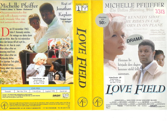 LOVE FIELD (VHS)