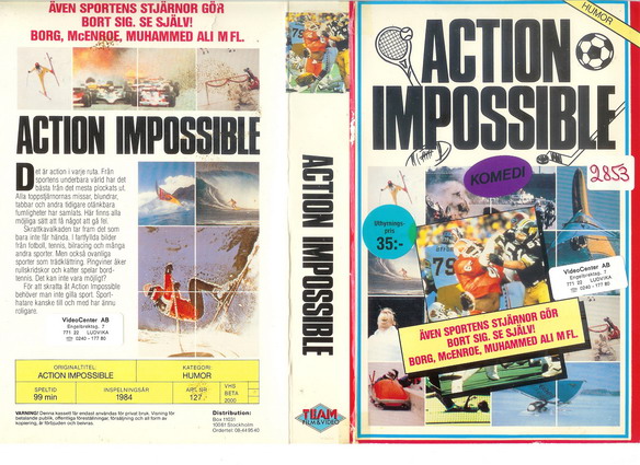 127 ACTION IMPOSSIBLE (VHS)