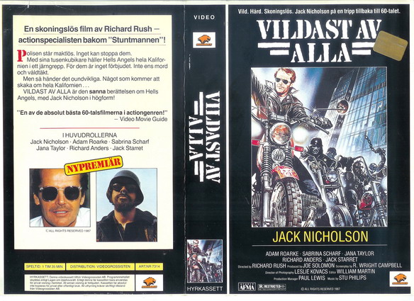 7314 VILDAST AV ALLA (VHS)