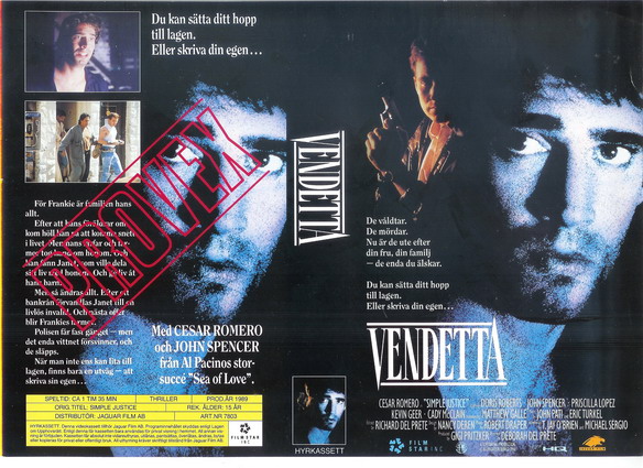 7803 VENDETTA (VHS)