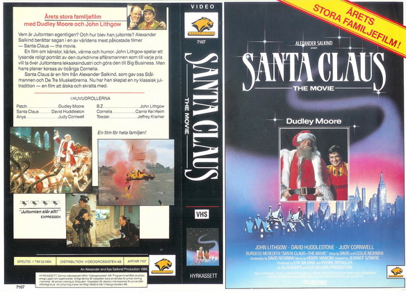 7107 SANTA CLAUS THE MOVIE (VHS)