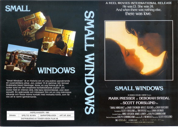 SMALL WINDOWS (vhs-omslag)
