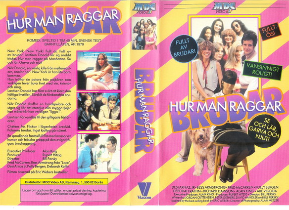 HUR MAN RAGGAR BRUDAR  (VHS)