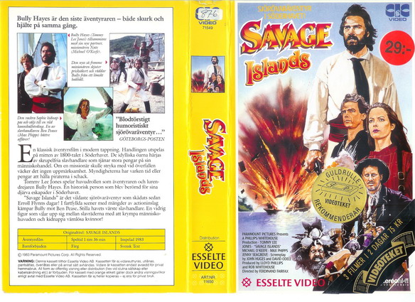 11650 SAVAGE ISLAND  (VHS)