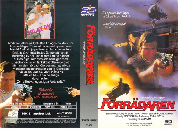 9224 FÖRRÄDAREN (VHS)